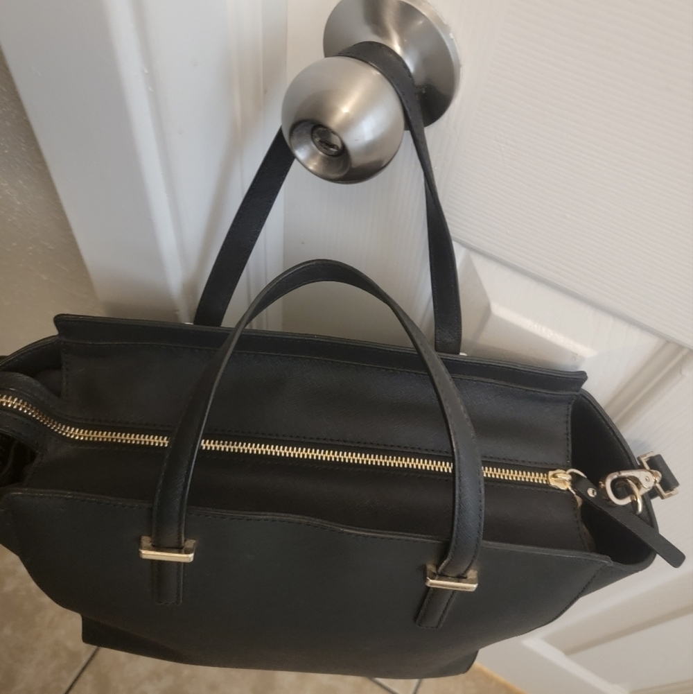 Kate Spade USED new york shoulder bag 2way leather BLK - Picture 7 of 16